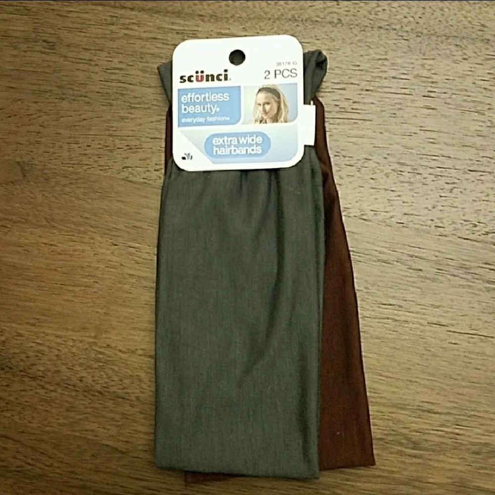 SOLD!!! 7 Sets  Extra Wide Scunci Headbands